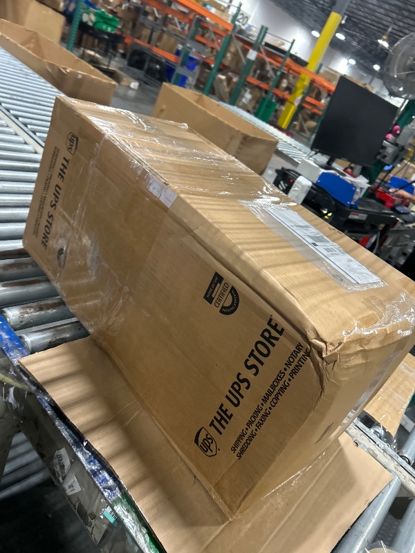 Photo 1 of *****DAMAGE****
Diaper Genie Platinum Pail Gift Set, Lily White, Made of Durable Stainless Steel and Includes 2 Easy Roll Refills with 18 Bags and 30 Bags