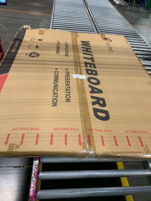 Photo 1 of **MINOR DENT** VIZ-PRO Double-Sided Magnetic Mobile Whiteboard