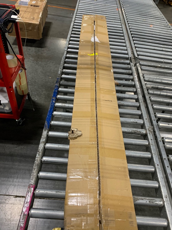 Photo 1 of ROGMARS 72 Inches Long Walnut Floating Shelves,Rustic Solid Wood Farmhouse Wall Shelves with Invisible Brackets for Bathroom, Living Room, Bedroom, Kitchen Set of 2