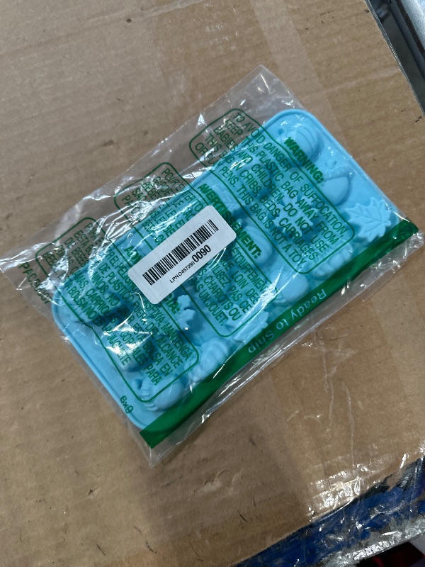 Photo 1 of  Mini Fall Molds - 18-Cavity Chocolate Baking Molds with Pumpkin, Pinecone, Maple Leaf - Perfect for Chocolate Candies, Resin Crafts