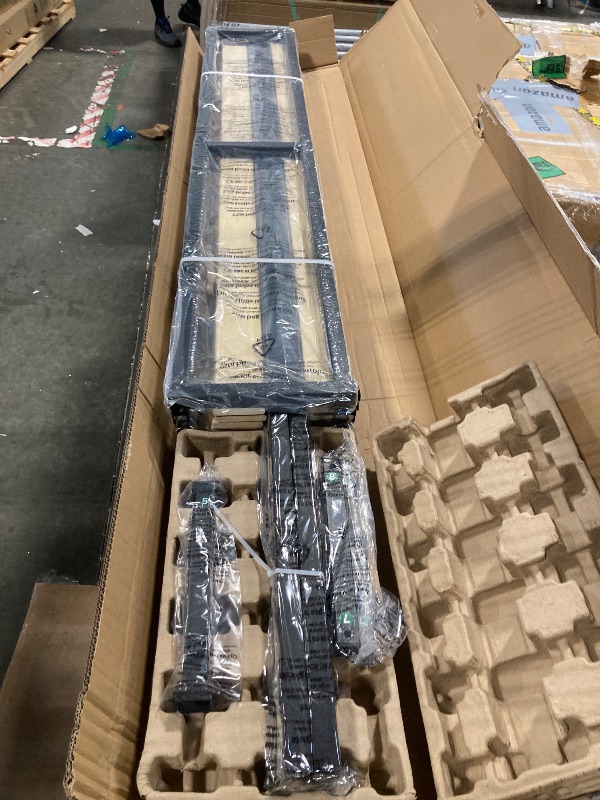 Photo 1 of *MISSING PARTS UNKNOWN*
Zinus Joseph 10 Inch Metal Platforma Bed Frame/Mattress Foundation/Wood Slat Support/No Box Spring Needed/Sturdy Steel Structure, Queen, Black