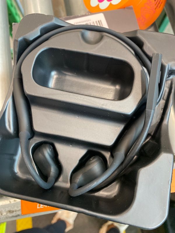 Photo 1 of *Missing Parts*
LEVN Open Ear Headphones with Mic, 29g Bluetooth Headset with Microphone, Bluetooth Headphones with Noise Cancelling Mic, Waterproof Non-slip Wireless Headset with Mic for Work, Workout, Driving, Call