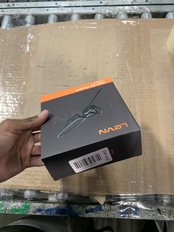Photo 1 of *Missing Parts*
LEVN Open Ear Headphones with Mic, 29g Bluetooth Headset with Microphone, Bluetooth Headphones with Noise Cancelling Mic, Waterproof Non-slip Wireless Headset with Mic for Work, Workout, Driving, Call