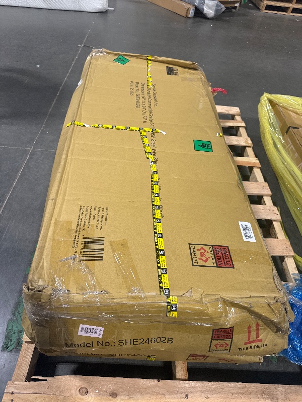 Photo 1 of ** MANUL AND HARDWARE INCLUDED** ADAVIN Garden Fence Animal Barrier with Gate 36 in(H)×30.6 Ft(L) 14 Panels,Rustproof Metal Wire Tall Fencing Border for Dogs Rabbits,Outdoor no dig pet Fences, Arched Black Flower Edging for Yard