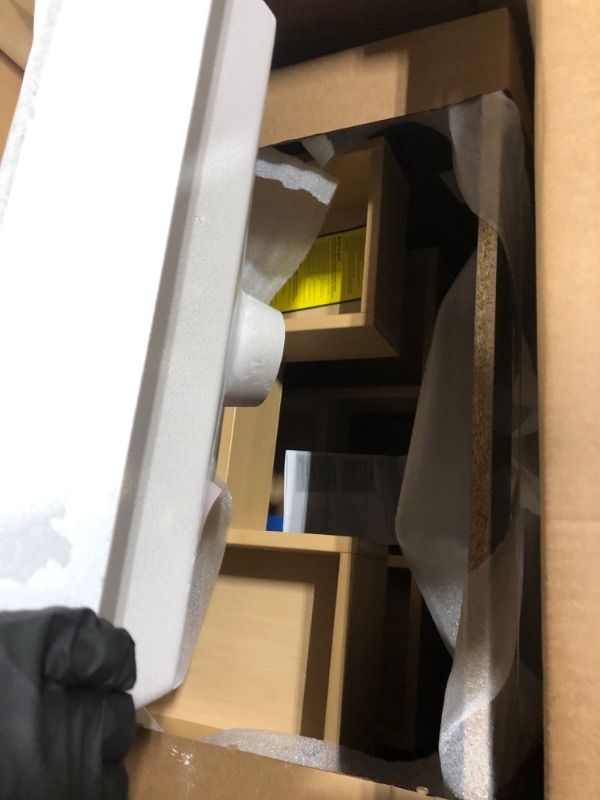 Photo 1 of ** BRAND NEW ITEM/ MANUAL INCLUDED** Spring Mill Cabinets Innes 30 Inch Floating Bathroom Vanity with White Single Sink Top, 2 Soft-Close Drawers, 30.5" W x 18.75" D x 22.25" H, Cement