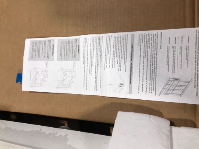 Photo 1 of ** BRAND NEW ITEM/ MANUAL INCLUDED** Spring Mill Cabinets Innes 30 Inch Floating Bathroom Vanity with White Single Sink Top, 2 Soft-Close Drawers, 30.5" W x 18.75" D x 22.25" H, Cement