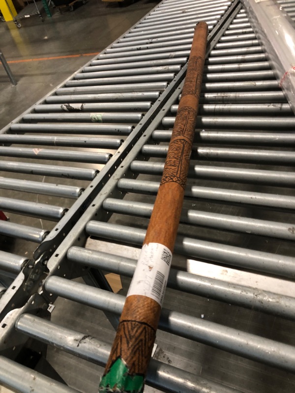 Photo 1 of ** USED/ DAMAGE MINOR** 59” Maori Rain Stick: Authentic Rain Maker for Meditation, Sound Therapy, and Natural Ambiance - Perfect Meditation & Relaxation