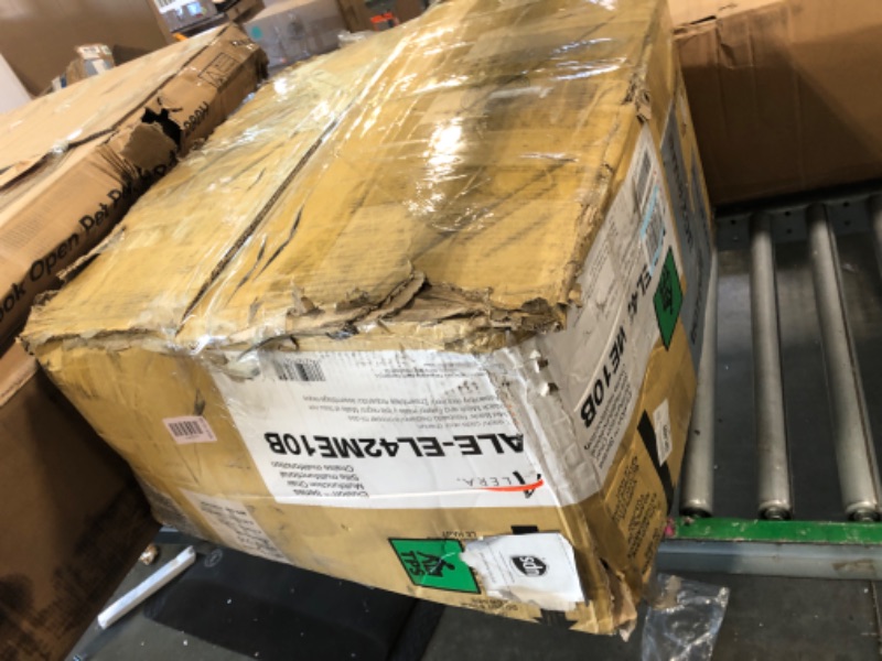 Photo 1 of ** VERY USED/ DAMAGE MINOR**  Alera Elusion Series Mesh Mid-Back Multifunction Chair, Black