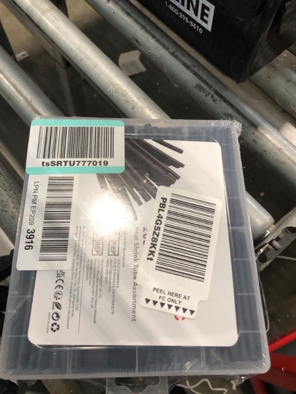 Photo 1 of ** FACTORY SEALED** Eventronic Heat Shrink Tubing Kit 200 PCS, 3.54" Extra-Length, 3:1 Ratio Dual Walled with Strong Adhesive Lined, Marine Grade Shrink Wrap - Industrial Heat-Shrink Tubing -Black