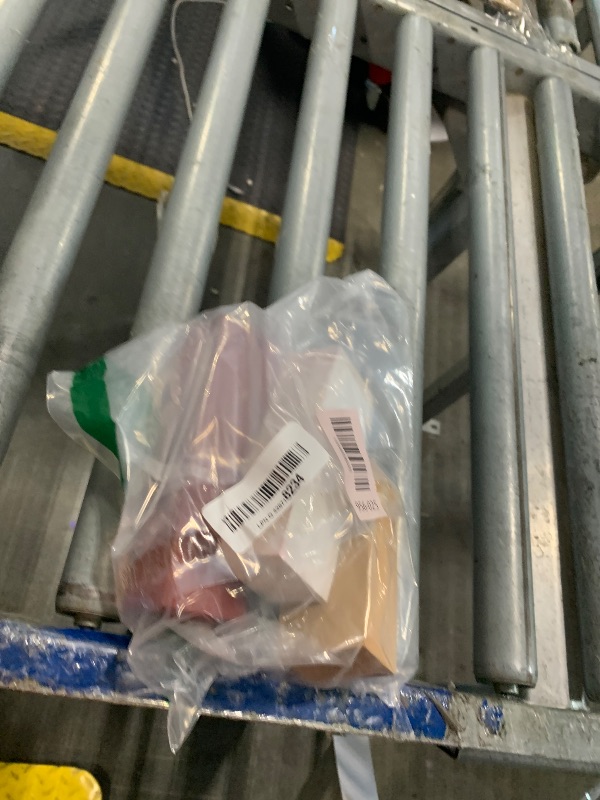 Photo 1 of ***missing a piece*** Moucuny 4 Pcs Christmas Table Decor Wooden Hot Cocoa Decoration Christmas Centerpiece Winter Tiered Tray Decor Decorative Red Hot Cocoa Block Signs Gift Farmhouse Xmas Decoration for Home Kitchen