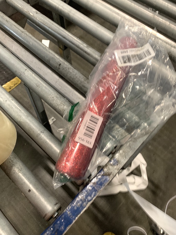 Photo 1 of ?TORC Red Glitter HTV Red Heat Transfer Vinyl HTV Rolls, 12" x 12 ft Iron on Vinyl for T Shirts Red Glitter HTV Vinyl for All Cutter Machines Easy to Cut & Weed for Heat Vinyl Design 1 Roll