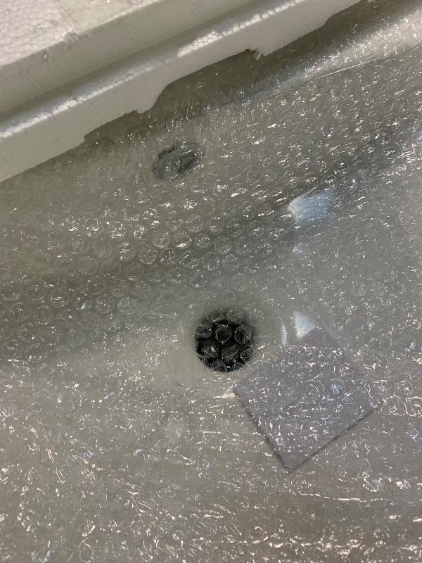 Photo 1 of ***PARTIAL SET*** Modway Render 24" Wall-Mount Bathroom Vanity in Oak White