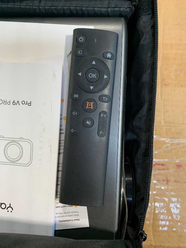 Photo 1 of [Auto Focus/4K Support] Projector with WiFi 6 and Bluetooth 5.2, YABER Pro V9 Native 1080P Outdoor Movie Projector, Auto 6D Keystone & 50% Zoom, Home Theater Projector for Phone/TV Stick/PC