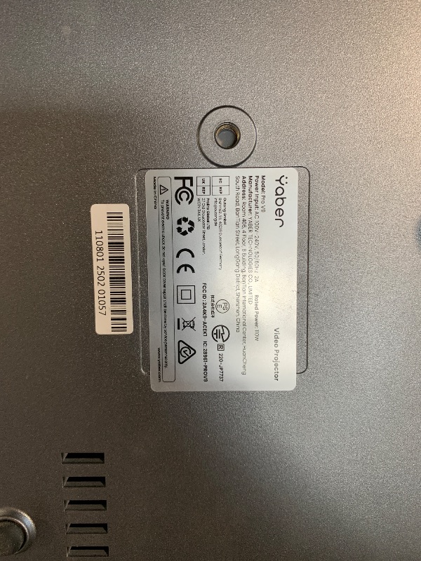 Photo 1 of [Auto Focus/4K Support] Projector with WiFi 6 and Bluetooth 5.2, YABER Pro V9 Native 1080P Outdoor Movie Projector, Auto 6D Keystone & 50% Zoom, Home Theater Projector for Phone/TV Stick/PC