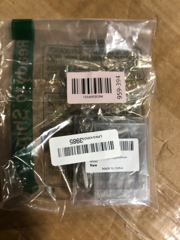 Photo 1 of ANJAYLIA LED Fairy String Lights, 10Ft/3M 30leds Firefly String Lights Garden Home Party Wedding Festival Decorations Crafting Battery Operated Lights, Warm White