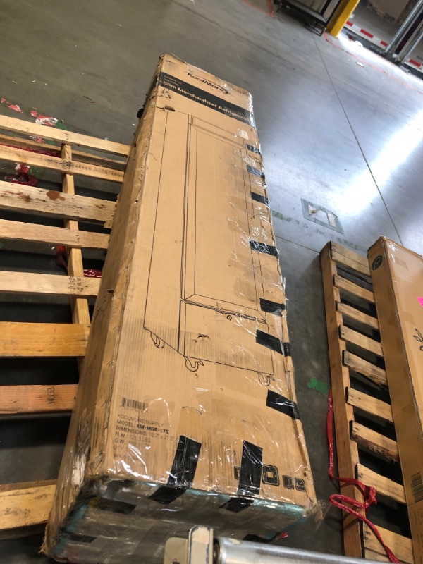 Photo 1 of ***Sale for parts only*** KM-MDR-17S 17 Commercial Merchandiser Display Refrigerator Black, ETL Listed, 7 cu. ft. (Slim)
***Sale for parts only***