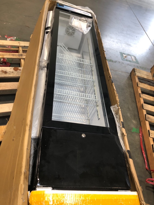 Photo 1 of ***Sale for parts only*** KM-MDR-17S 17 Commercial Merchandiser Display Refrigerator Black, ETL Listed, 7 cu. ft. (Slim)
***Sale for parts only***