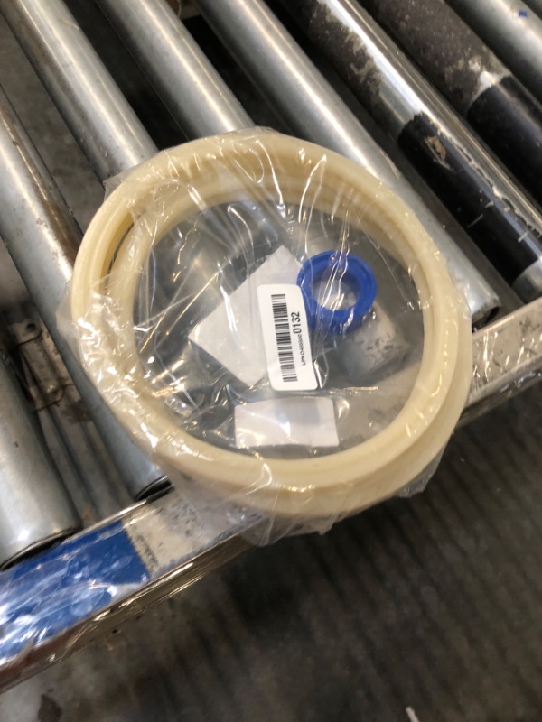 Photo 1 of (1 Set) 8 3/8" Pool Light Lens Gasket and Stainless Pilot Screw - Exact Replacements for Pentair 79101600Z and 79104800 - Compatible with Pentair IntelliBrite, AmerLite, and SAM Amerlite Lights