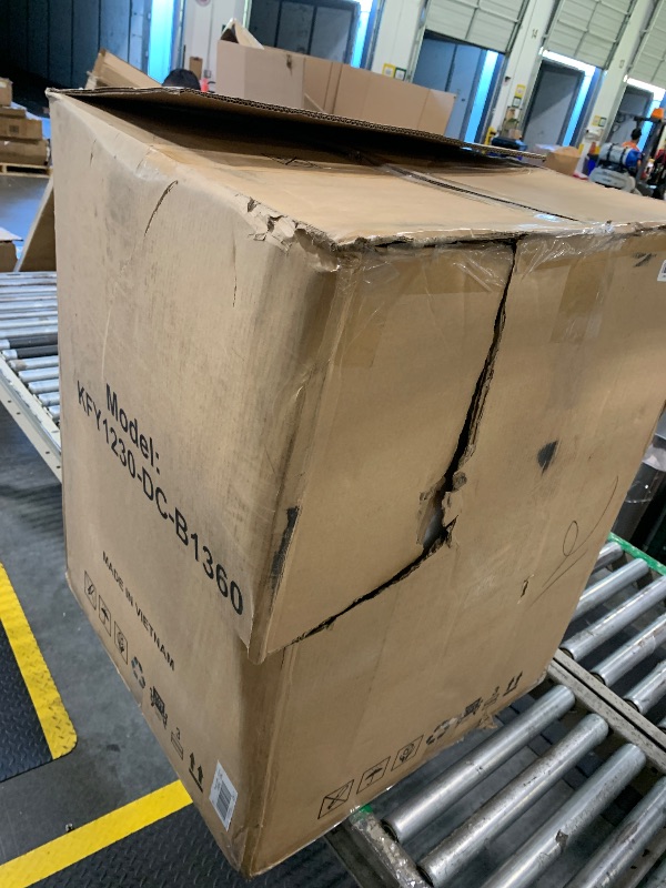 Photo 1 of **** 1 PIECE**** KISLOT Upholstered Dining Chair with Casters Easy Assembly Require Modern Barrel Armchair with Rollers for Diningroom Bedroom Livingroom Reading Room,Cream Beige ****JUST 1 CHAIR****