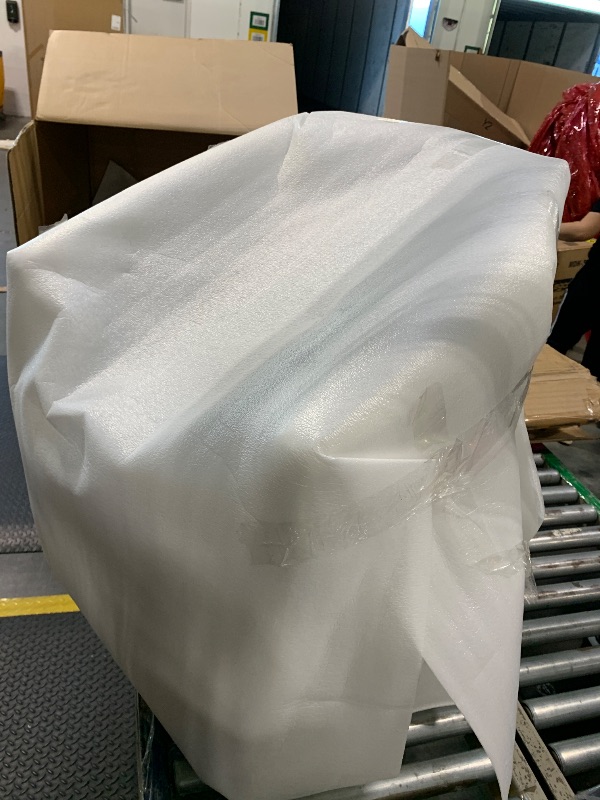 Photo 1 of **** 1 PIECE**** KISLOT Upholstered Dining Chair with Casters Easy Assembly Require Modern Barrel Armchair with Rollers for Diningroom Bedroom Livingroom Reading Room,Cream Beige ****JUST 1 CHAIR****