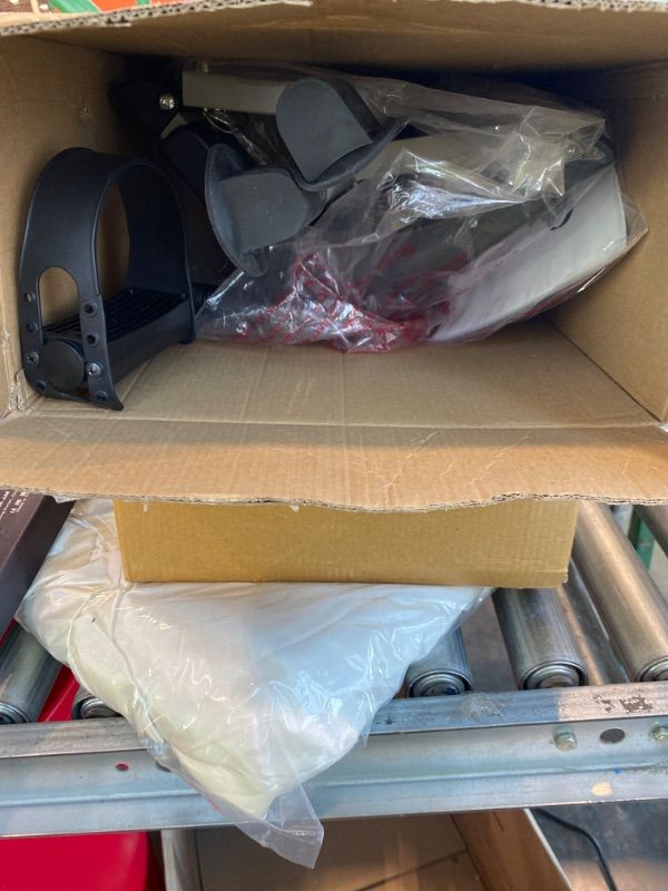 Photo 1 of *MISSING PARTS UNKNOWN*
Folding mini Exercise Bike Portable Pedal Exerciser Desk Bike with LCD Displays for Arms and Legs Low Impact Exercise (GRAY)