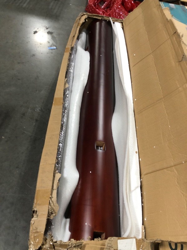 Photo 1 of ** USED**MR Wing Chun Dummy, Wooden Mook Yan Jong, IP Man Training Target with Tripod Base, Adjustable Height Mook Yan Jong Training with 3 Striking Pad, Martial Arts Traditional Kung Fu Training Dummy