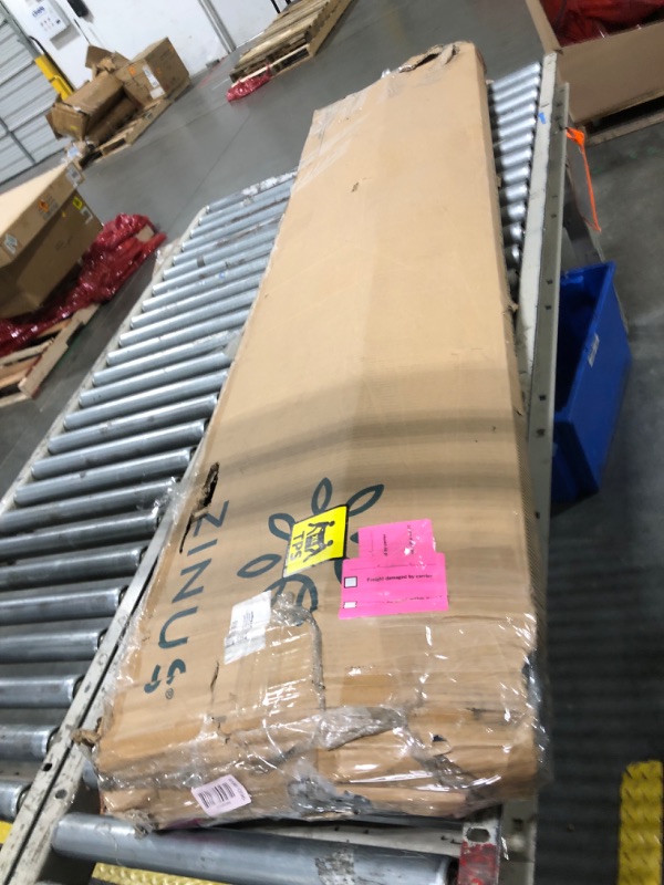 Photo 1 of ** USED/ MISSING PARTS**/* ZINUS Eden Metal Daybed with Trundle, Mattress Foundation with Steel Slat Support, Easy Assembly, Twin