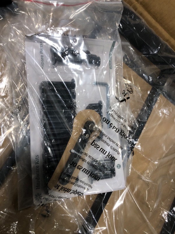 Photo 1 of ** USED/ MISSING PARTS**/* ZINUS Eden Metal Daybed with Trundle, Mattress Foundation with Steel Slat Support, Easy Assembly, Twin