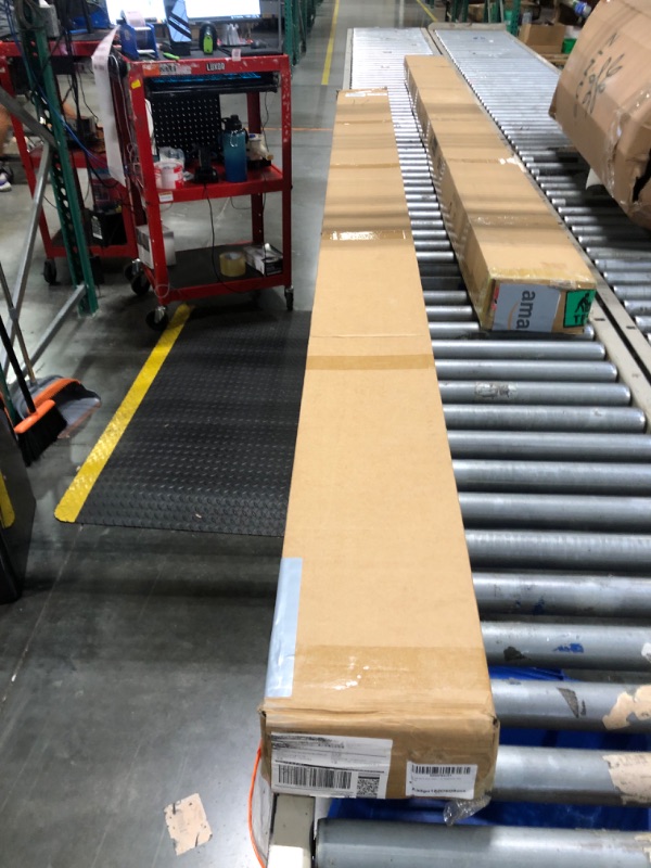 Photo 1 of ** NEW***Art3d WPC Slat Wall Panels, 8-Pack 108 x 6 Inch 3D Wall Accents for Interior Wall Decor, Living Room, Bedroom, Oak