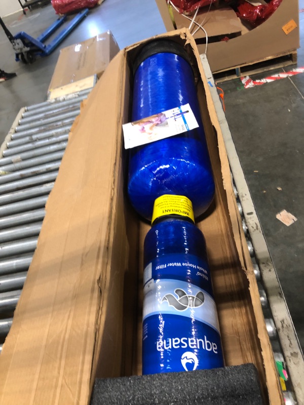 Photo 1 of ***JUST  1 PIECE LOOK UP THE PICTURES*** Aquasana Whole House Well Water Filter | 500K Gallons | UV, Carbon & KDF | Salt-Free Softener Alternative | Install Kit | Tackles up to 99.99% Chlorine, Bacteria, Viruses & Scale | EQ-WELL-UV-PRO-AST *** THE KIT IT