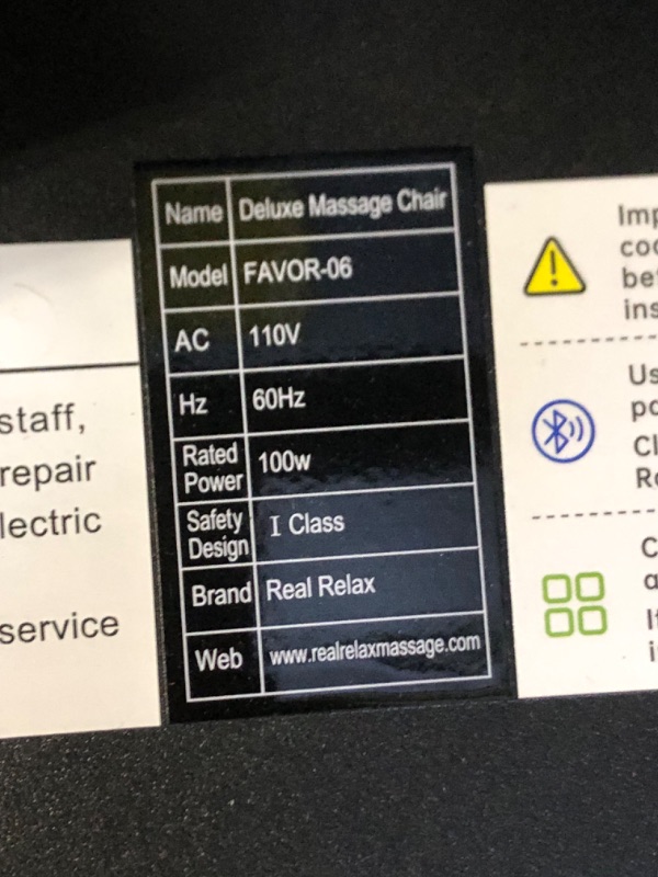 Photo 1 of * NEW***** Real Relax 2025 Massage Chair Full Body, Zero Gravity SL-Track Shiatsu Massage Recliner with Heat, APP Control, Child Lock, Body Scan Bluetooth, Foot Roller, Favor 06, Blue