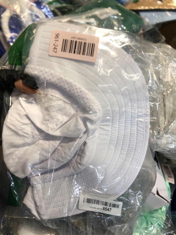 Photo 1 of  Toddler Baby Sun Hat Summer UPF 50+ Protection for Boys Girls Kids Adjustable Beach Hats with Bucket Wide Brim Age 1-7 Years Outdoor(Small,Pink + White)