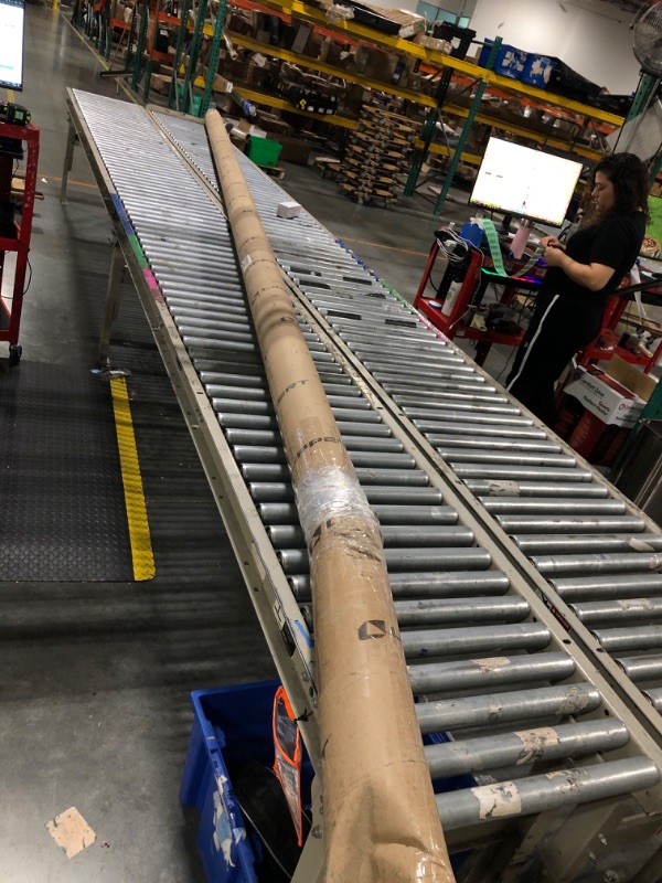 Photo 1 of ** USED***Solera Universal Fit Heavy-Duty Vinyl RV Patio Awning Replacement Fabric Solid Black 21' Awning (20'4" Fabric)