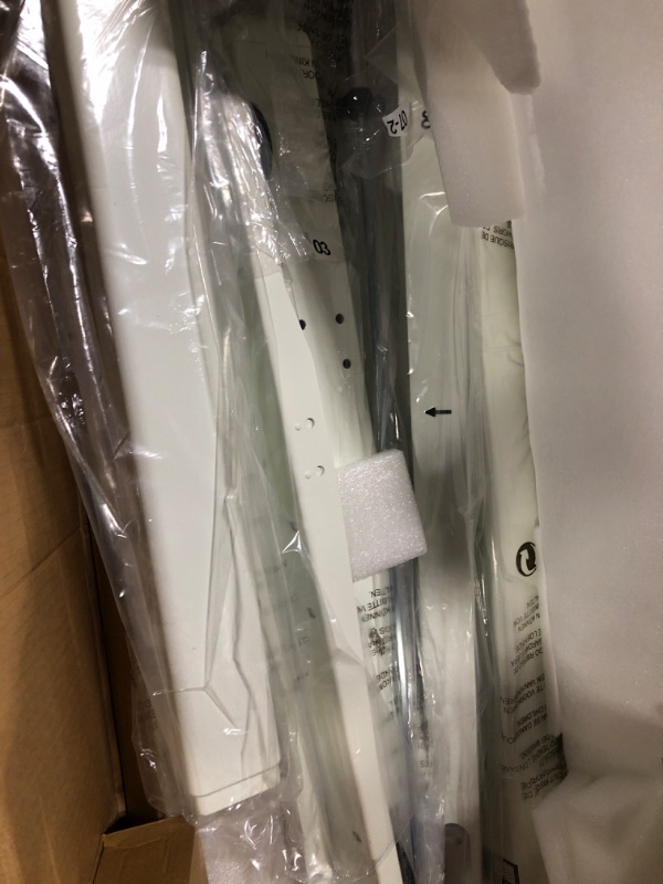 Photo 1 of **NEW**YDN Standing Desk with Drawers, 48 x 24 Inch Electric Adjustable Height Stand Up Desk, Sit Stand for Home Office, White