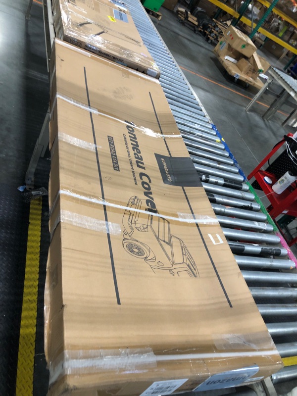 Photo 1 of ** USED/ UNTESTED/ MISSING PARTS***KUIPERAUTO Soft Tri-fold 5.6 Feet Bed Tonneau Cover Compatible for 2009-2025 Dodge Ram 1500 (Incl. 2019-2024 Classic & 2019-2025 New Body Style) W/o Ram Box Truck Bed