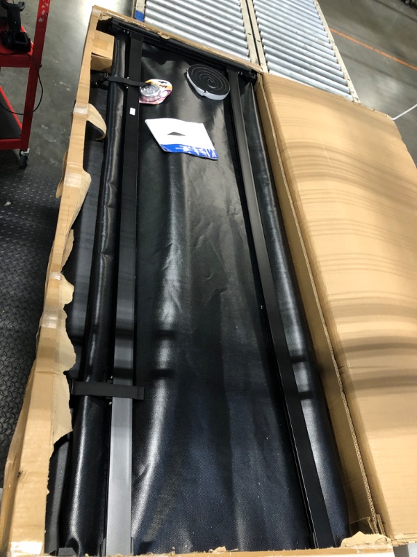 Photo 1 of ** USED/ UNTESTED/ MISSING PARTS***KUIPERAUTO Soft Tri-fold 5.6 Feet Bed Tonneau Cover Compatible for 2009-2025 Dodge Ram 1500 (Incl. 2019-2024 Classic & 2019-2025 New Body Style) W/o Ram Box Truck Bed