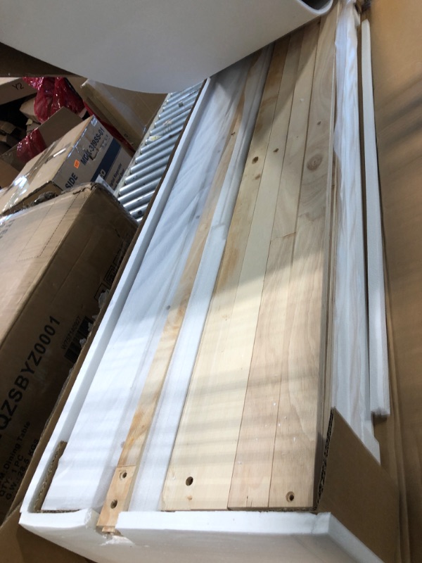 Photo 1 of ** NEW**  PVWIIK Full Size Floor Bed with Fence and Door,Easy to Assemble Wood Bedstead,Platform Bed w/Safety Guardrails/Near The Ground,Espresso