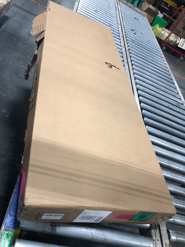 Photo 1 of ** NEW** CXVX Queen Size Bed Frame with Diamond Tufted Headboard, Velvet Upholstered Platform Bed and Wooden Slat Support, Noise-Free, No Box Spring Needed, Easy Assembly, Beige