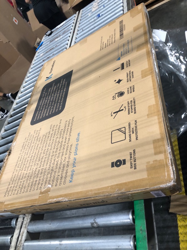 Photo 1 of ** NEW*** Rolling Dry Erase Board 48 x 36 - Large Portable Magnetic Whiteboard with Stand - Double Sided Easel Style Whiteboard with Wheels - Mobile Standing White Board for Office, Classroom & Home