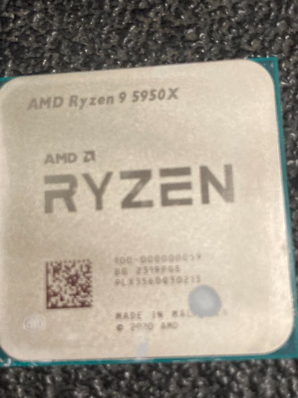 Photo 1 of AMD Ryzen 9 5950X 16-core, 32-thread unlocked desktop processor