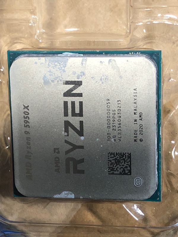 Photo 1 of AMD Ryzen 9 5950X 16-core, 32-thread unlocked desktop processor