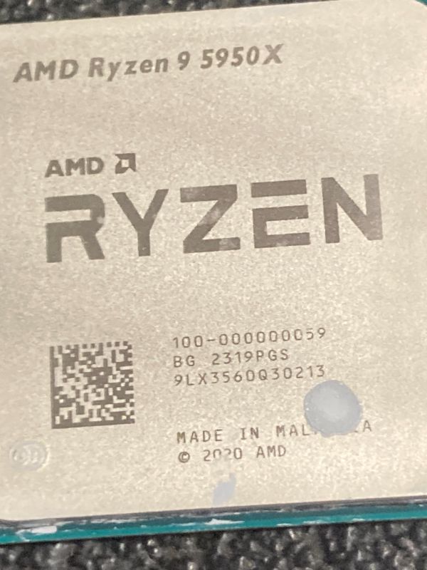 Photo 1 of AMD Ryzen 9 5950X 16-core, 32-thread unlocked desktop processor