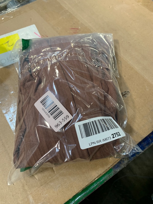 Photo 1 of ***ONLY ROBE// MISSING 2 PARTS*** Fessceruna Womens 3 Piece Lounge Sets Pajamas Knit Long Sleeve Cardigan Crop Top Wide Leg Pants Loungewear Set M