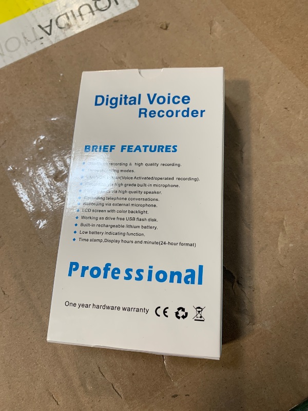 Photo 1 of ?64GB? 4800 Hours Voice Activated Recorder - Tallkcoder Dictaphone Recording Device MP3 Records with Playback, Digital Voice Recorder with AI Noise Reduction for Lectures Meetings Interviews Work