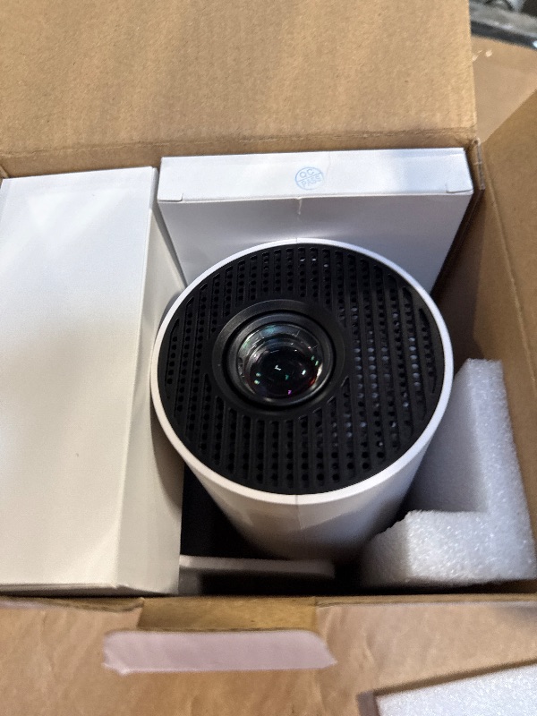 Photo 1 of Mini Portable Projector with Wifi6 and Bluetooth, 4K Projector Support 5w Sound Base Speaker, 160 ANSI, Android 11, Auto Vertical Keystone 210°Rotatable Proyector for Home Bedroom Outdoor HY300 ULTRA