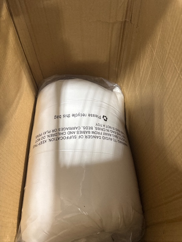 Photo 1 of ** SIMILAR IMAGE**Serta Down Illusion Soft Hypoallergenic Soft/Medium Bed Pillows for Side, Stomach or Back Sleepers (2 Pack), Queen, White