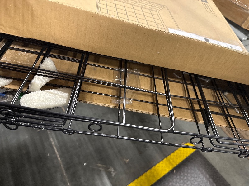 Photo 1 of ** SIMILAR IMAGE***SONGMICS Laundry Hamper, 23.8 Gal. (90L) Laundry Basket, Collapsible Clothes Hamper, Removable and Washable Liner, Metal Wire Frame, for Bedroom Bathroom, Black and Camel Brown ULCB190N01