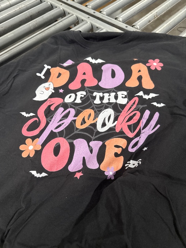 Photo 1 of ** SIMILAR IMAGE SIZE XL ***Dada Of The Spooky One 1St Birthday Girl Halloween Ghost T-Shirt