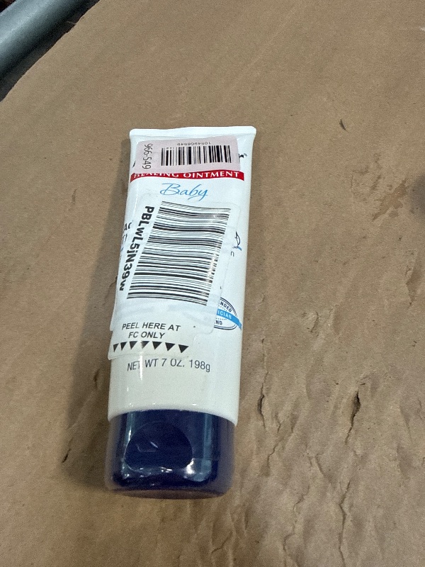 Photo 1 of ** FACTORY SEALED***Aquaphor Baby Healing Ointment Advanced Therapy Skin Protectant, Dry Skin and Diaper Rash Ointment, 7 Oz Tube