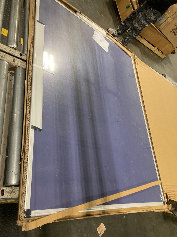 Photo 1 of ** NEW***Amazon Basics Magnetic Whiteboard/Dry Erase Board, 36 x 48-inch, Aluminum Frame, Silver/White